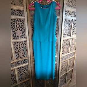 YL by Yair Teal Maxi Dress